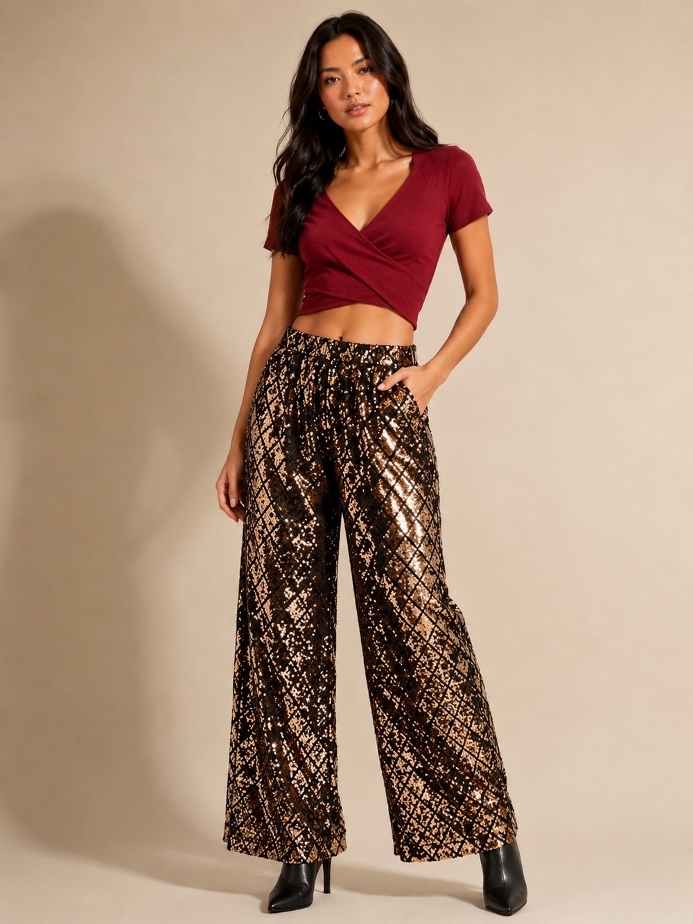 Forever 21 Red Crop Top